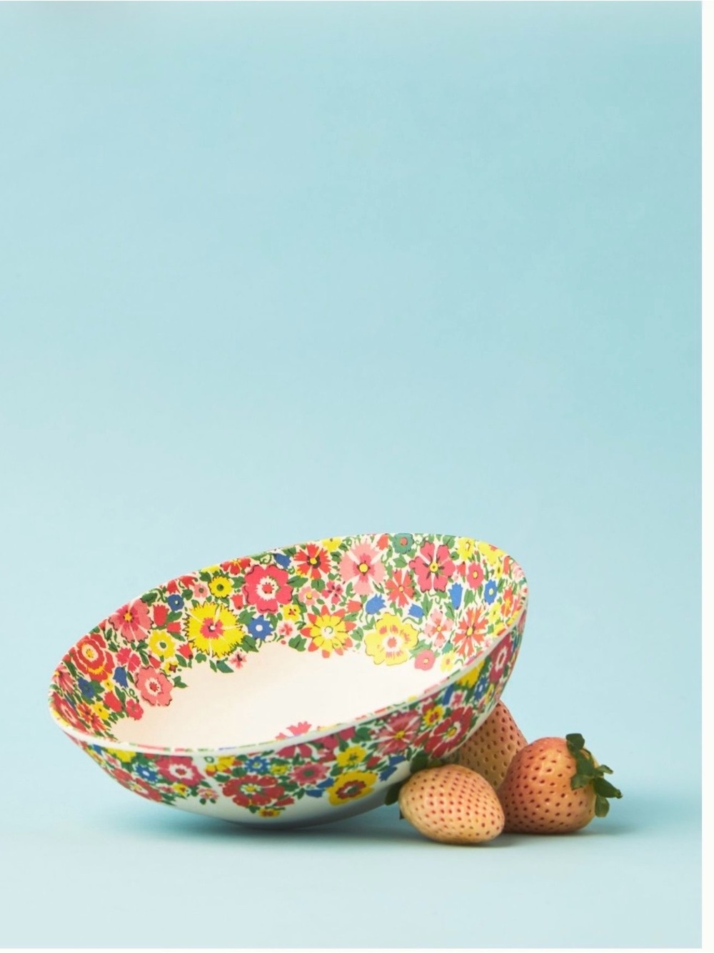 Sarah Campbell floral melamine bowl